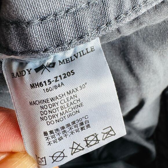 Brandy Melville Womens Jemma Cargo Dark Gray Cotton Pants Small Medium NEW - Picture 10 of 14